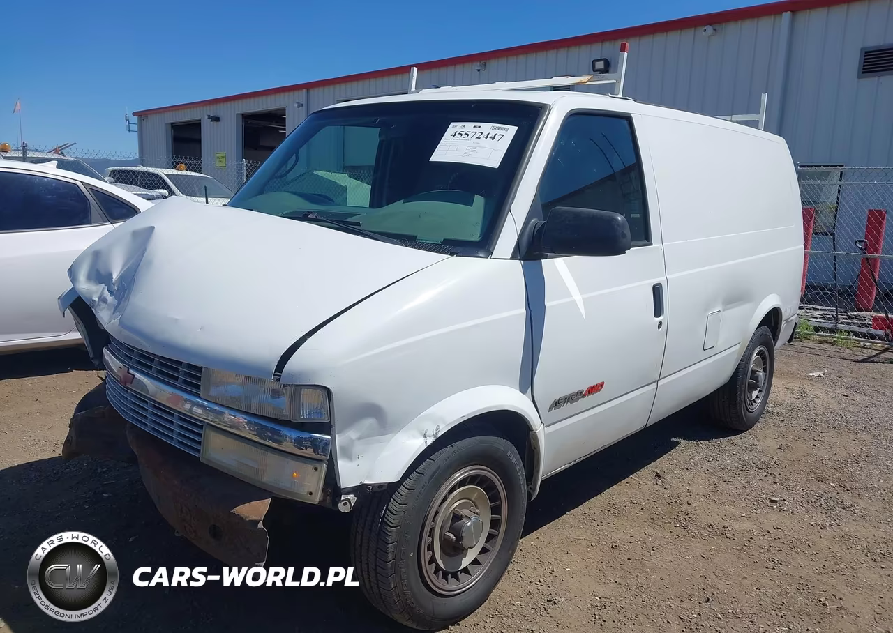2002 Chevrolet Astro VIN:1GCDL19X92B115170 - 2