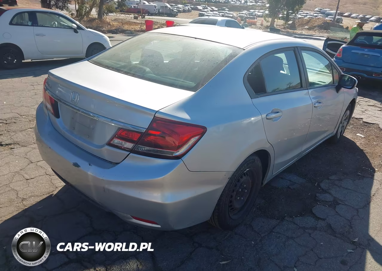 2015 Honda Civic Lx VIN:2HGFB2F59FH551455 - 4