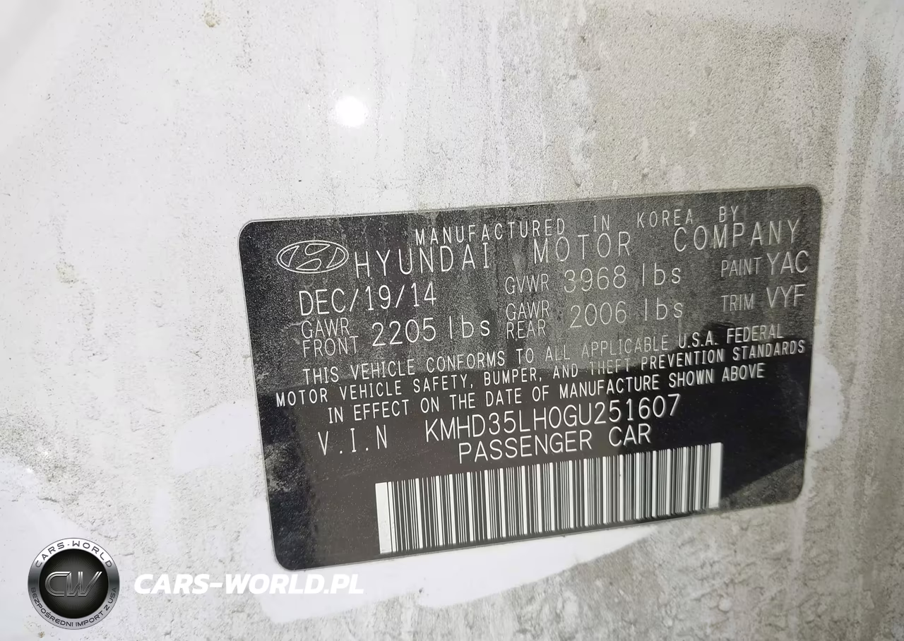 2016 Hyundai Elantra Gt VIN:KMHD35LH0GU251607 - 9