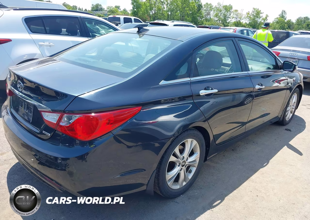 2012 Hyundai Sonata Limited VIN:5NPEC4AC6CH410760 - 4