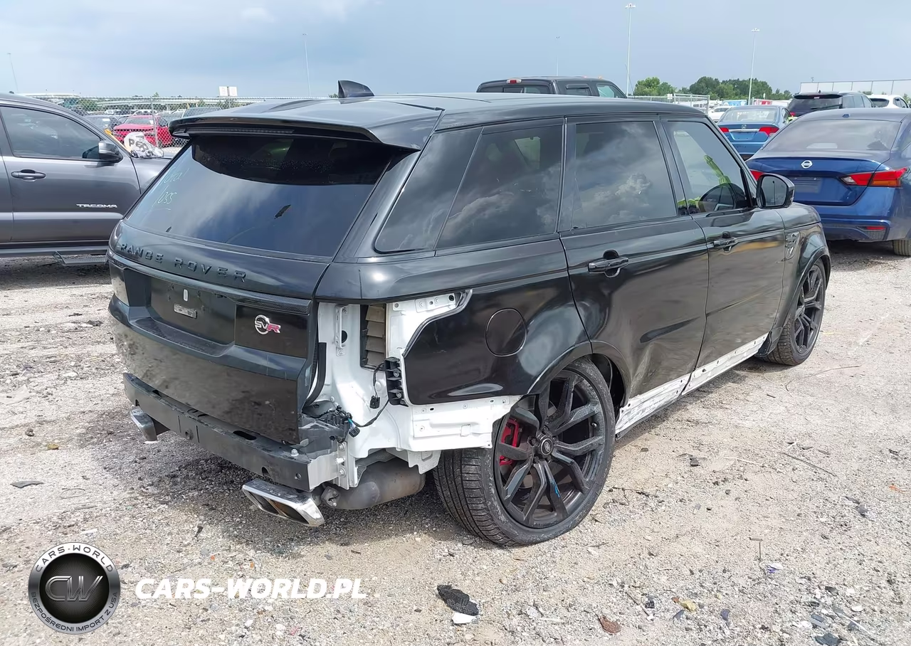 2020 Land Rover Range Rover Sport Svr VIN:SALWZ2RE5LA740208 - 4