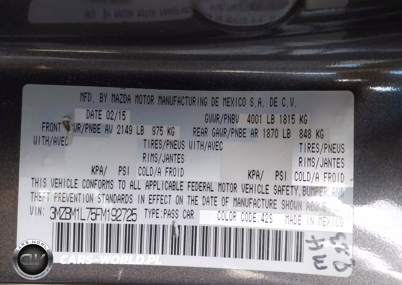 2015 Mazda Mazda3 I Touring VIN:3MZBM1L75FM192725 - 9