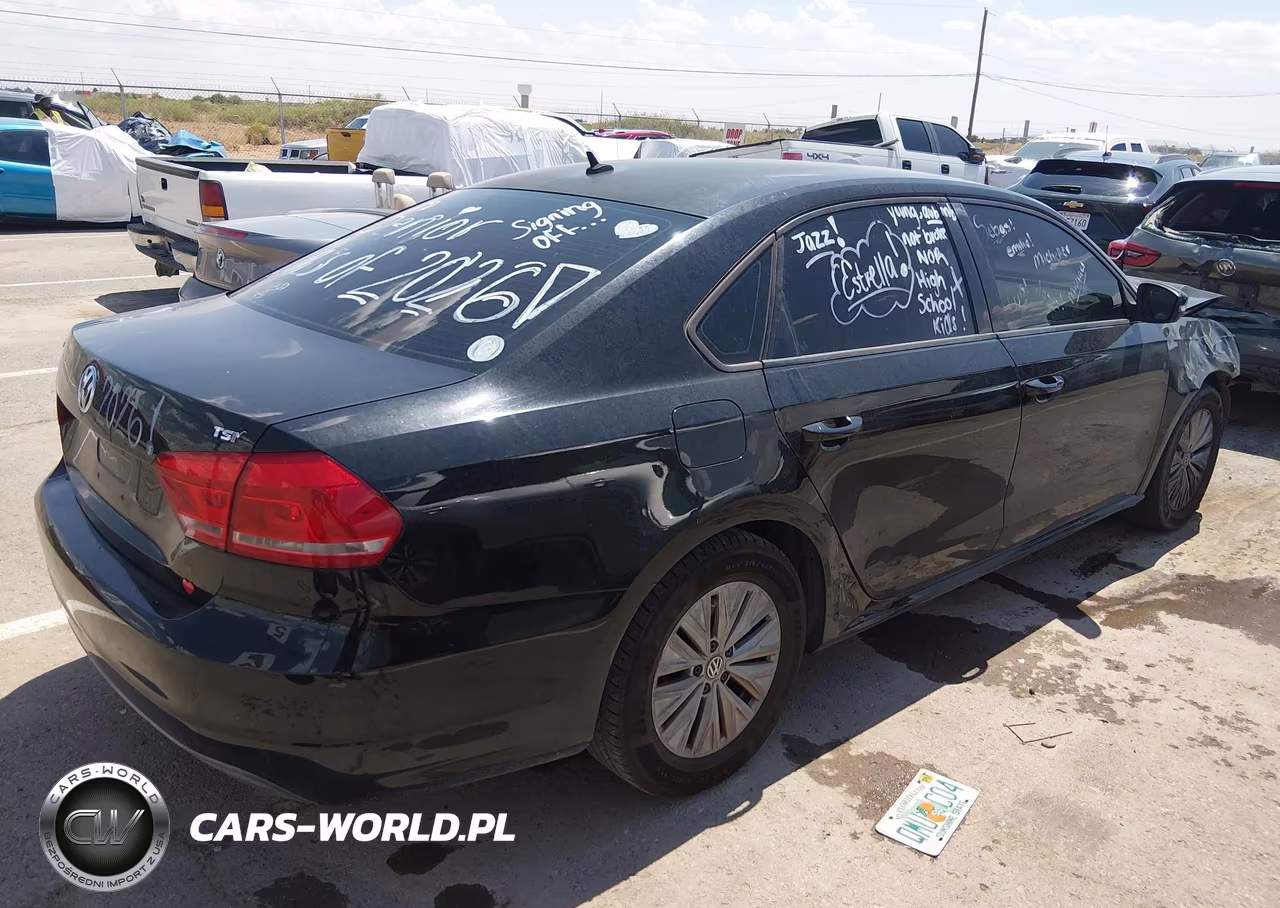2015 Volkswagen Passat 1.8T S VIN:1VWAT7A32FC022664 - 4