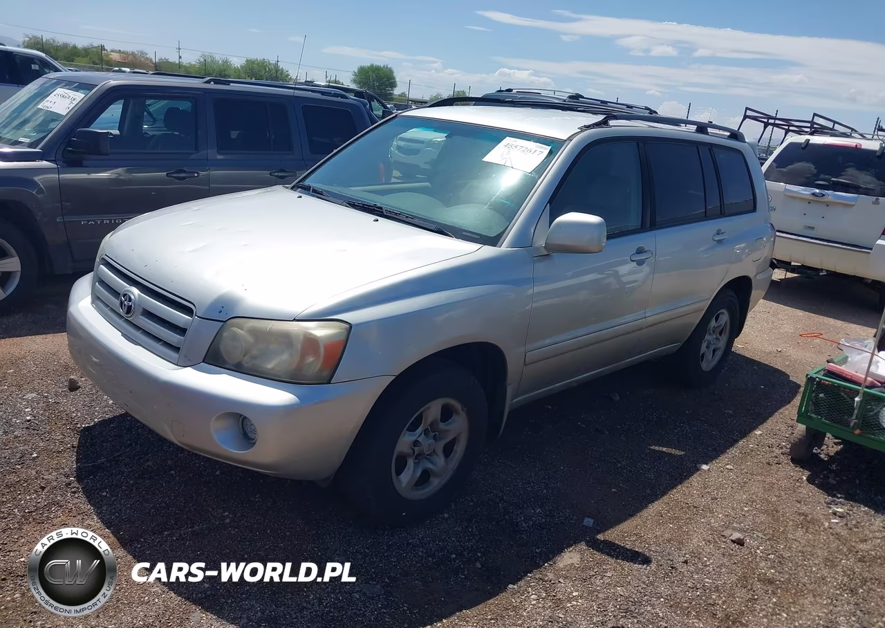 2007 Toyota Highlander VIN:JTEGD21A770163546 - 2