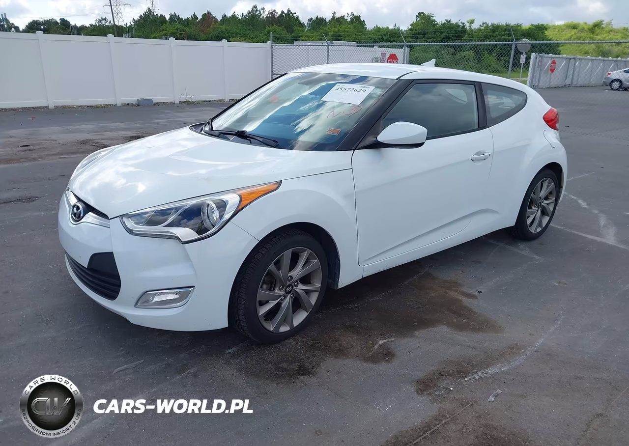 2017 Hyundai Veloster VIN:KMHTC6AD6HU312753 - 2
