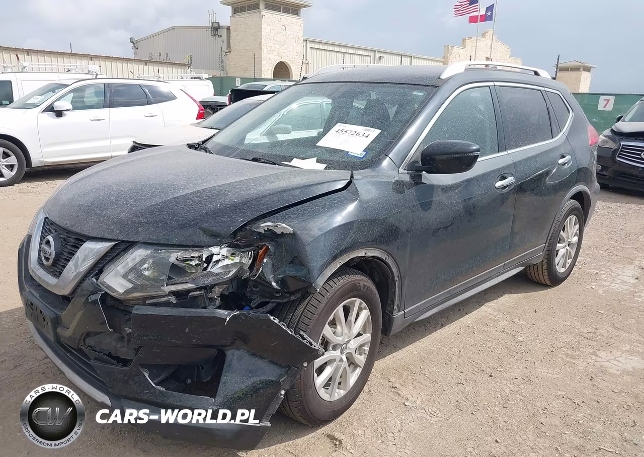 2017 Nissan Rogue Sv VIN:JN8AT2MT2HW385442 - 2