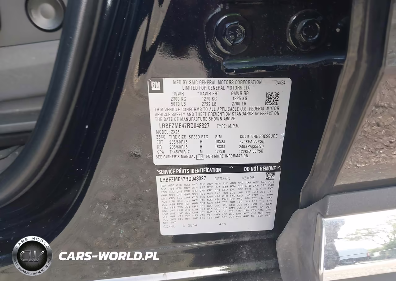2024 Buick Envision Preferred Awd VIN:LRBFZME47RD048327 - 9