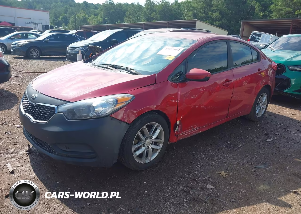 2016 Kia Forte Lx VIN:KNAFK4A61G5573594 - 2