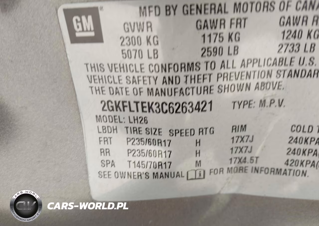 2012 GMC Terrain Sle-2 VIN:2GKFLTEK3C6263421 - 9