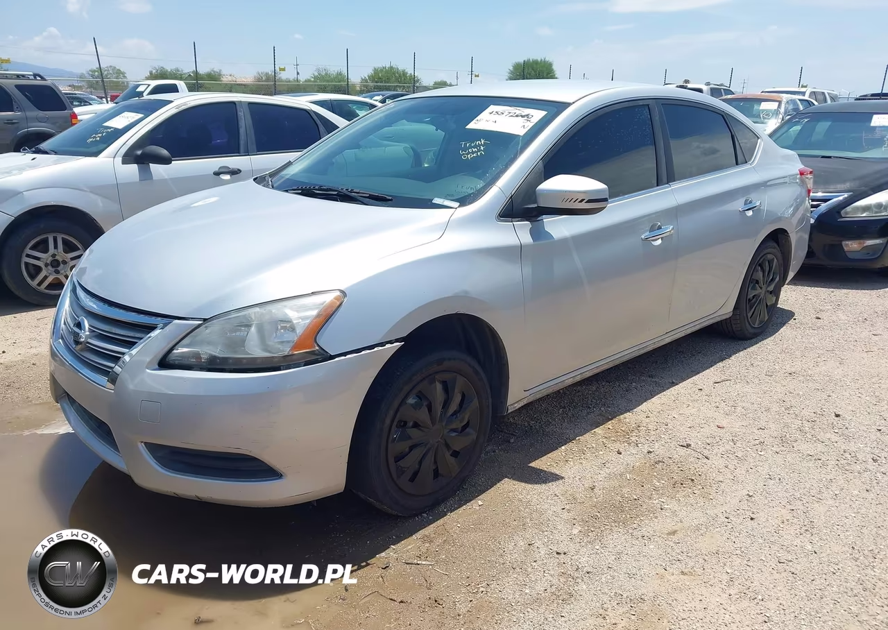 2014 Nissan Sentra S VIN:3N1AB7AP5EY206126 - 2