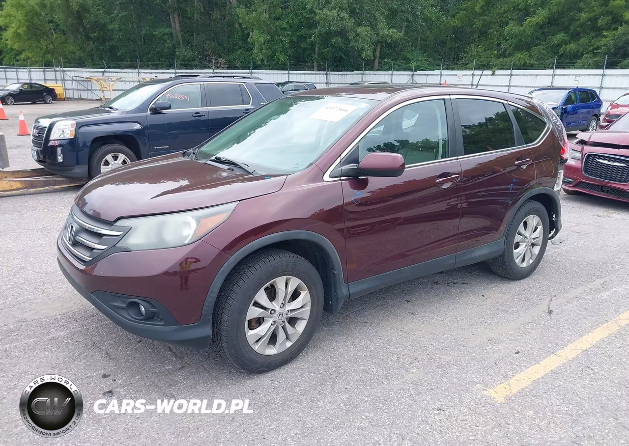 2013 Honda Cr-V Ex-L VIN:2HKRM4H77DH102313 - 2