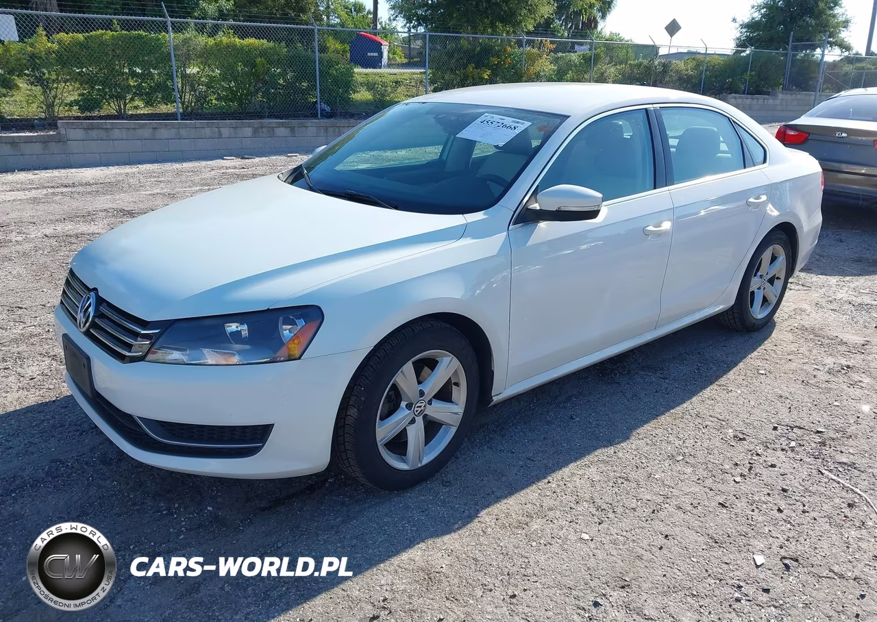 2014 Volkswagen Passat 1.8T Se VIN:1VWBT7A3XEC121204 - 2