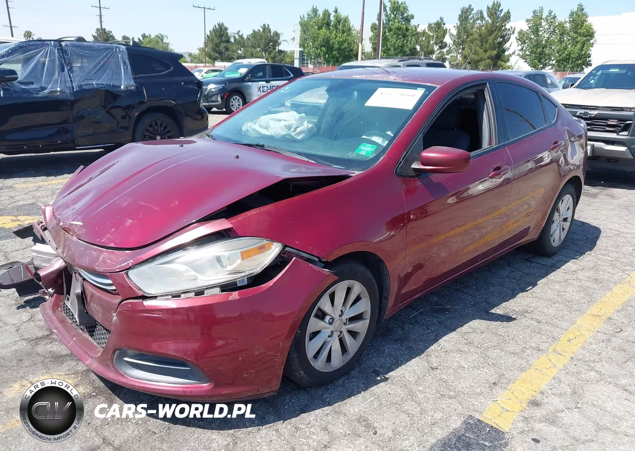 2015 Dodge Dart Aero VIN:1C3CDFDH2FD301010 - 2