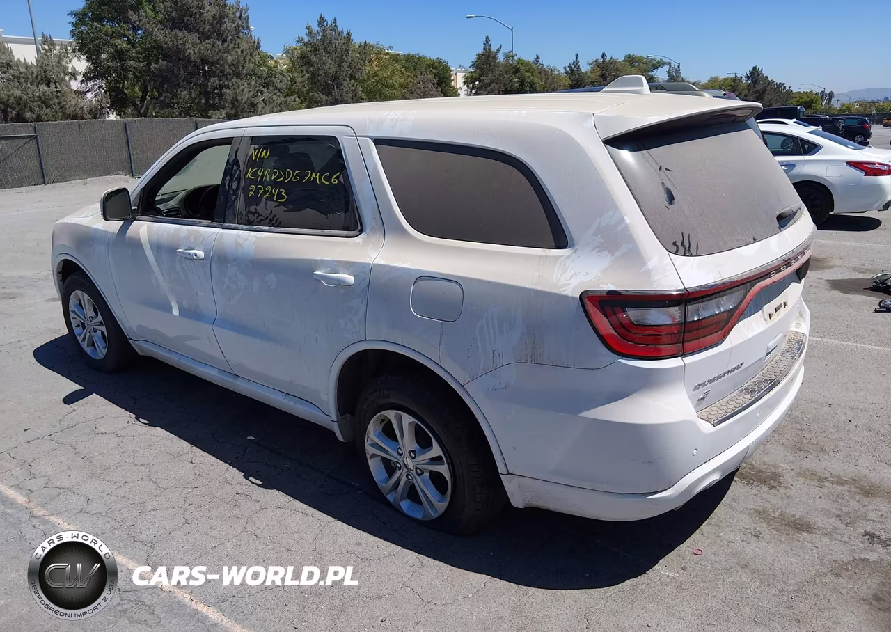 2021 Dodge Durango Gt Plus Awd VIN:1C4RDJDG7MC627243 - 3