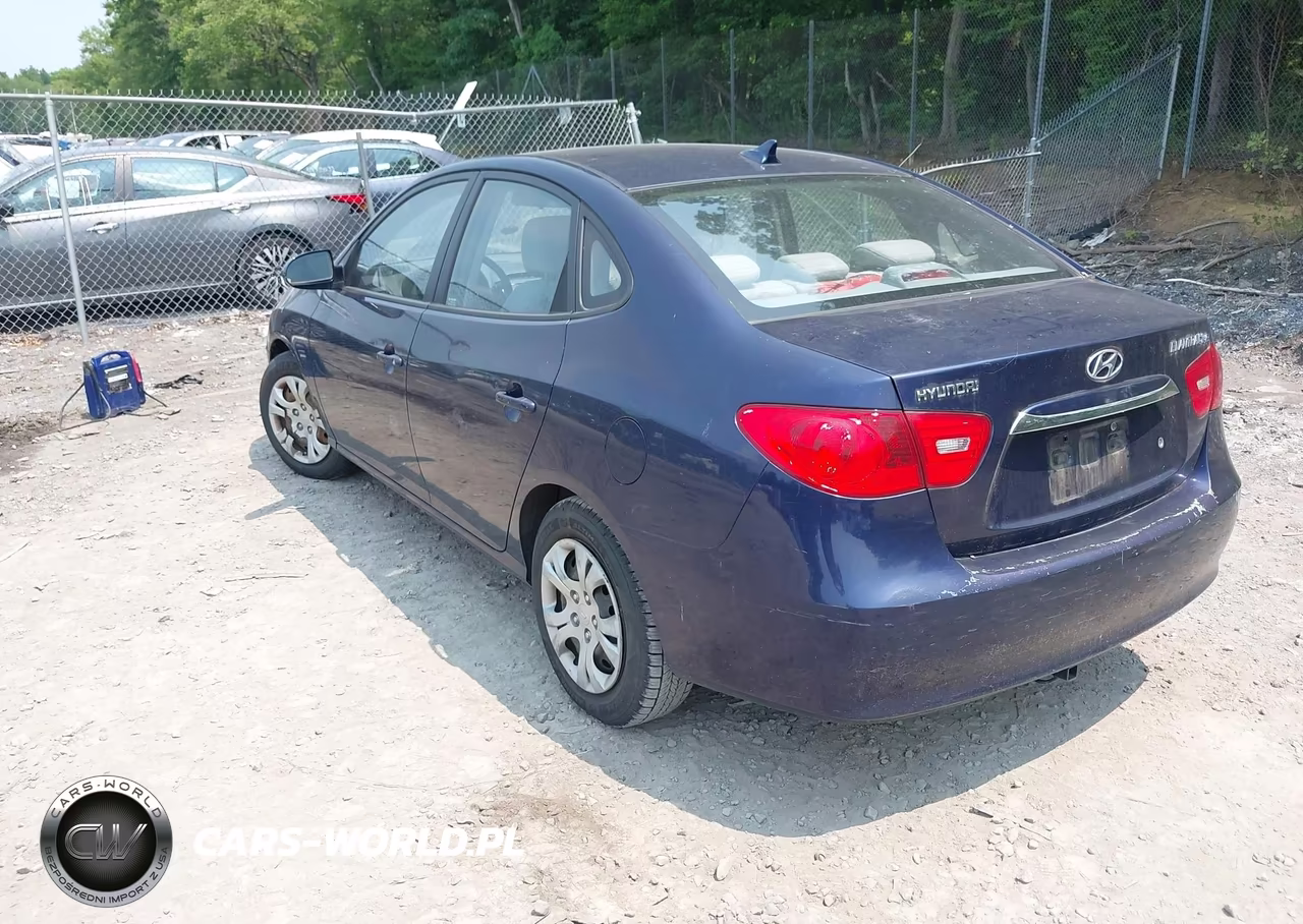 2010 Hyundai Elantra Blue VIN:KMHDU4AD1AU987566 - 3