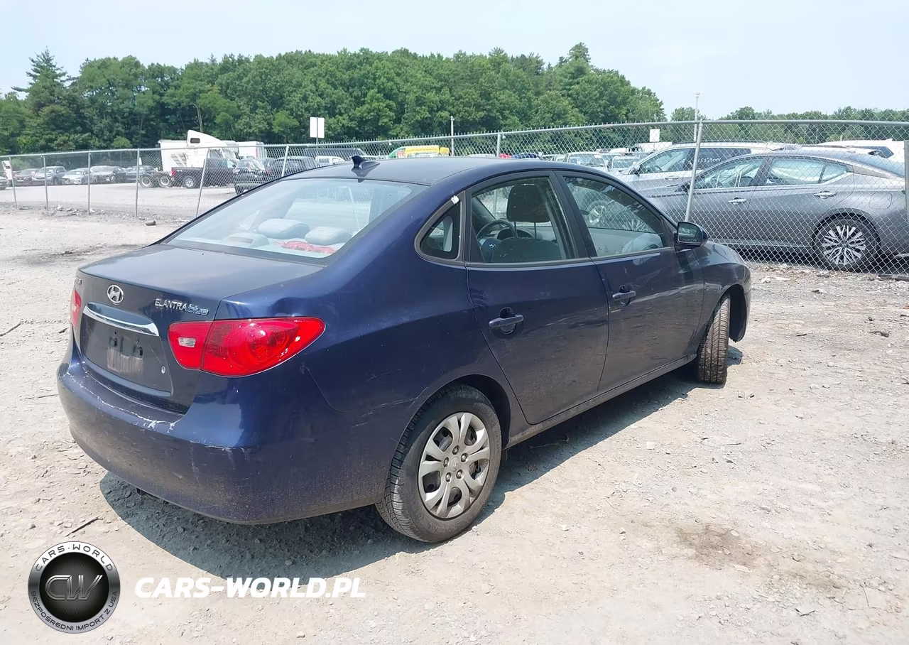 2010 Hyundai Elantra Blue VIN:KMHDU4AD1AU987566 - 4