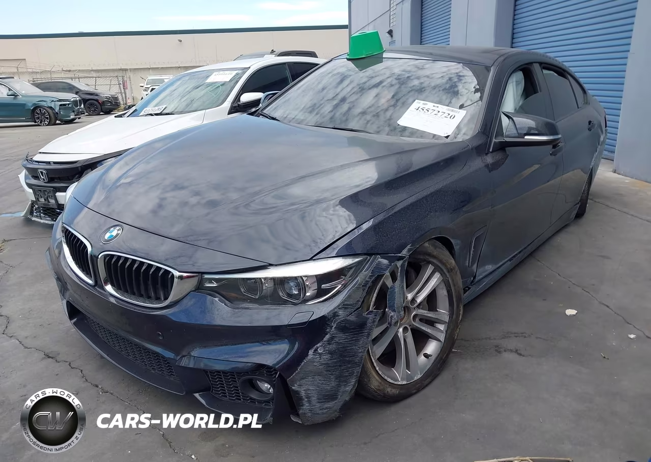 2018 BMW 440I Gran Coupe xDrive VIN:WBA4J7C57JBH15569 - 2