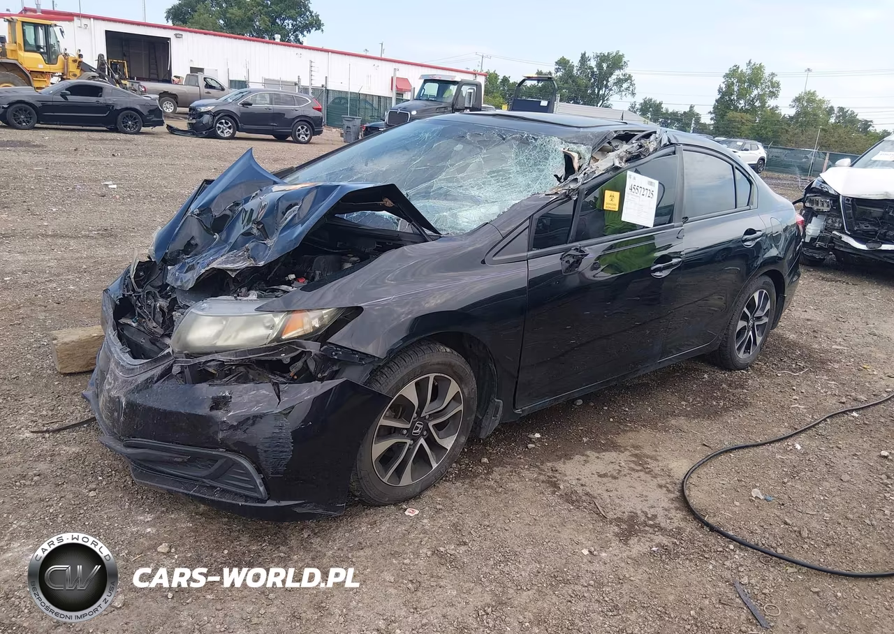 2013 Honda Civic Ex VIN:19XFB2F87DE057922 - 2