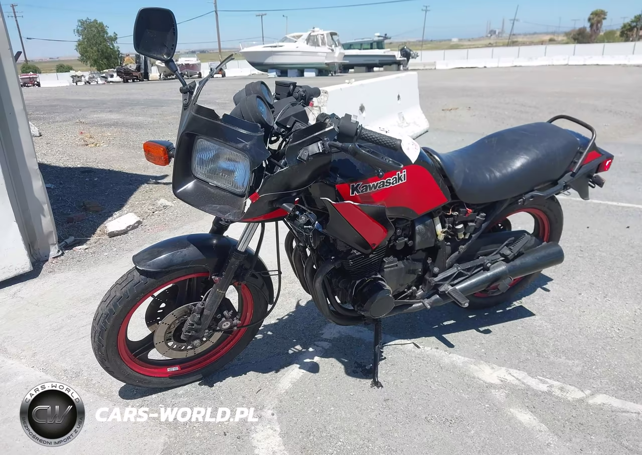 1985 Kawasaki Zx550 VIN:JKAZXFA14FA011187 - 2