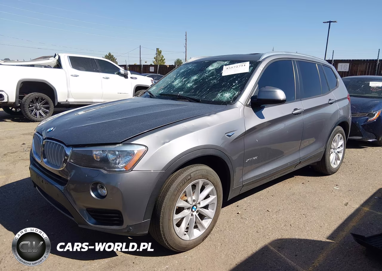 2017 BMW X3 xDrive28I VIN:5UXWX9C52H0T07228 - 2