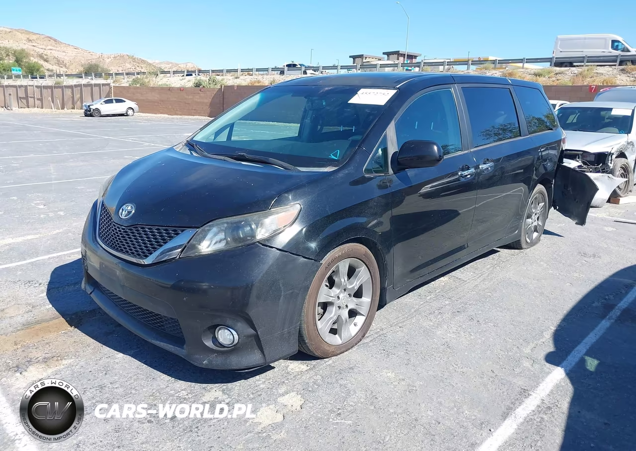 2014 Toyota Sienna Se 8 Passenger VIN:5TDXK3DC2ES500177 - 2