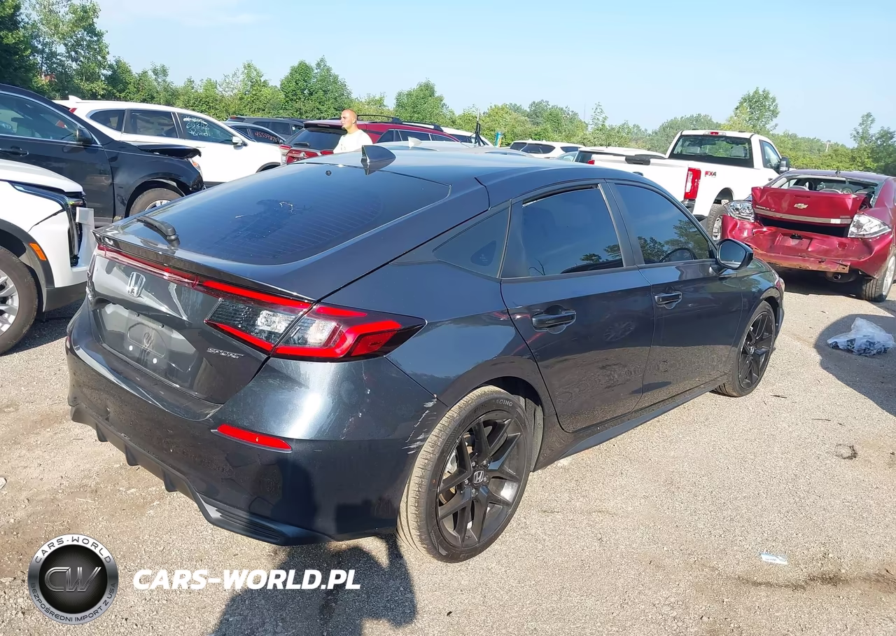 2025 Honda Civic Sedan Sport VIN:19XFL2H84SE018955 - 4