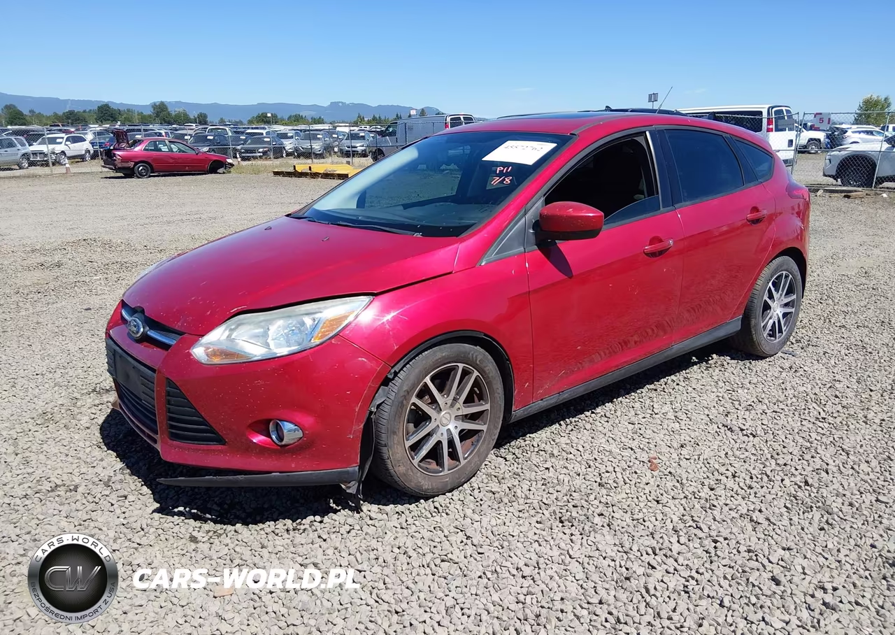 2012 Ford Focus Se VIN:1FAHP3K27CL468797 - 2