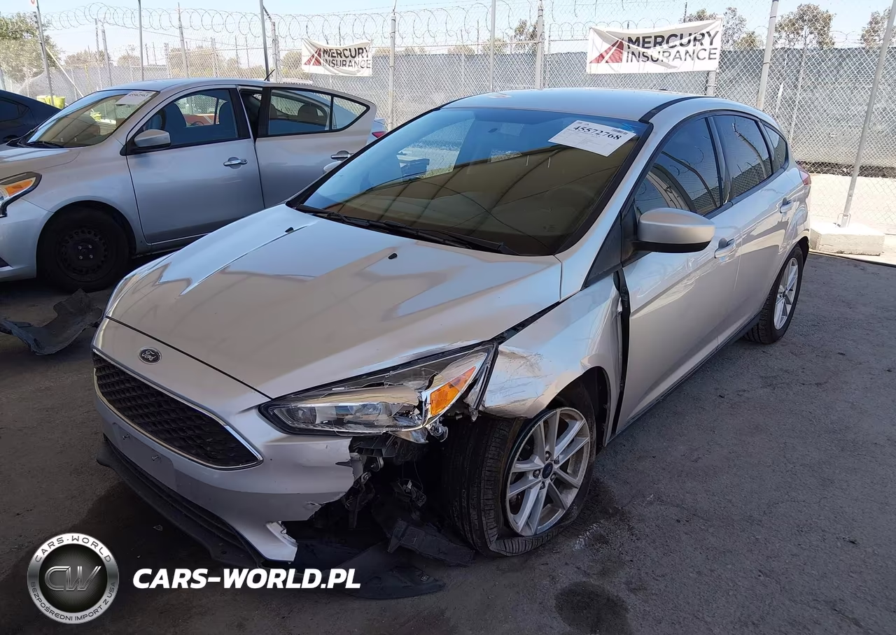 2018 Ford Focus Se VIN:1FADP3K24JL251154 - 2