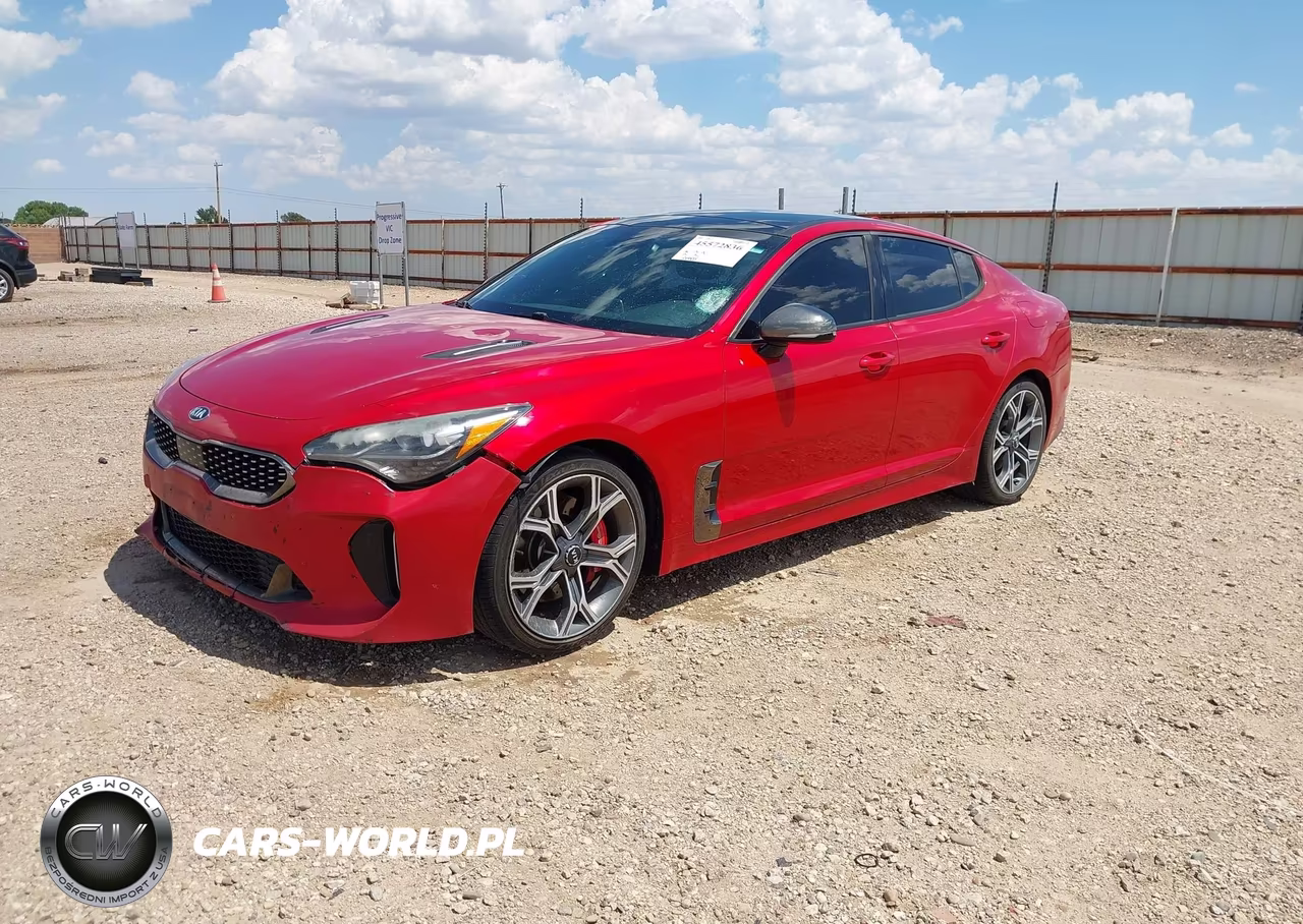 2019 Kia Stinger Gt1 VIN:KNAE45LC7K6064076 - 2