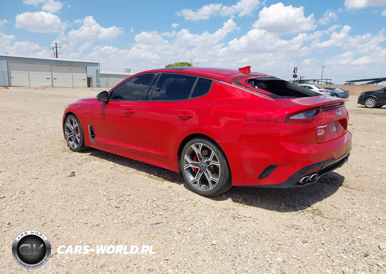 2019 Kia Stinger Gt1 VIN:KNAE45LC7K6064076 - 3
