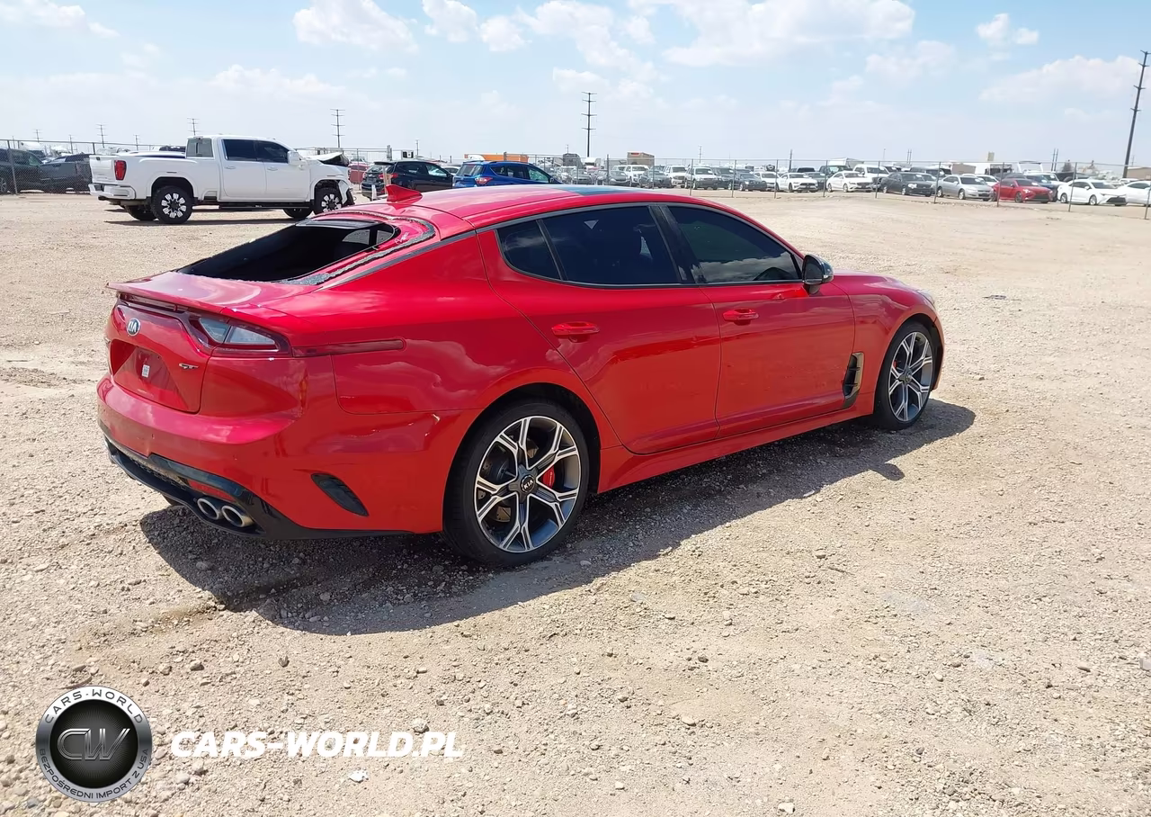 2019 Kia Stinger Gt1 VIN:KNAE45LC7K6064076 - 4