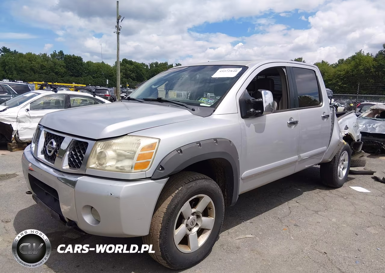 2004 Nissan Titan Le VIN:1N6AA07BX4N523119 - 2