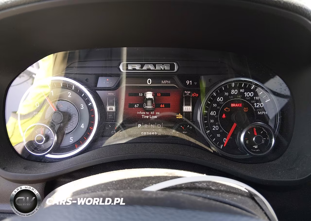 2019 Ram 2500 Laramie 4X4 6'4 Box VIN:3C6UR5FL9KG520953 - 7