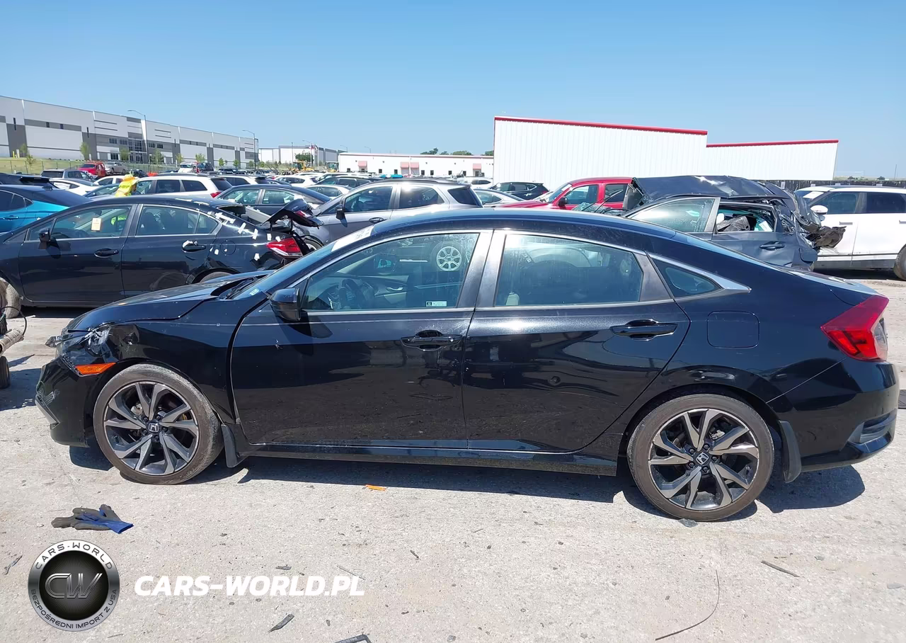 2019 Honda Civic Lx VIN:2HGFC2F67KH552300 - 14