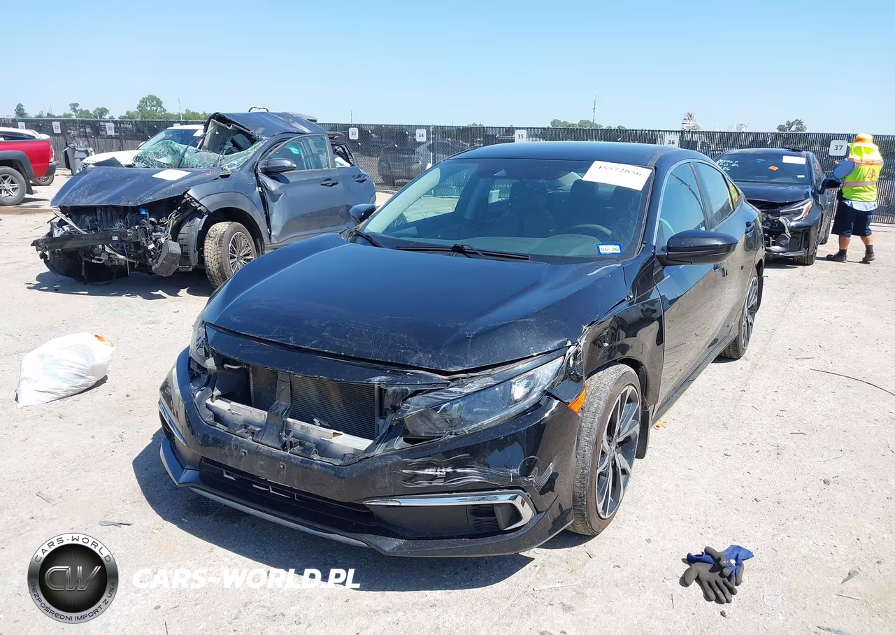 2019 Honda Civic Lx VIN:2HGFC2F67KH552300 - 2