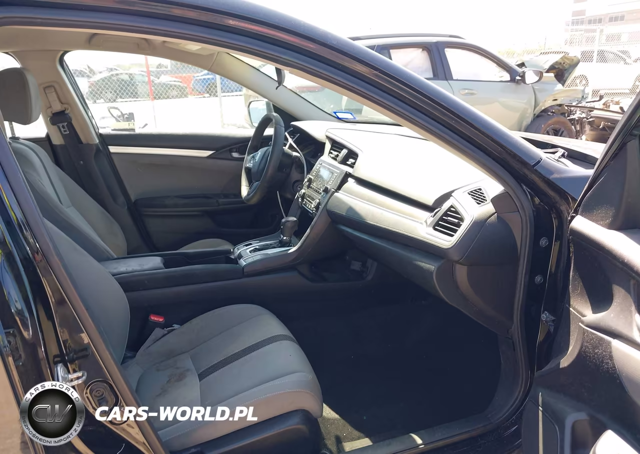 2019 Honda Civic Lx VIN:2HGFC2F67KH552300 - 5