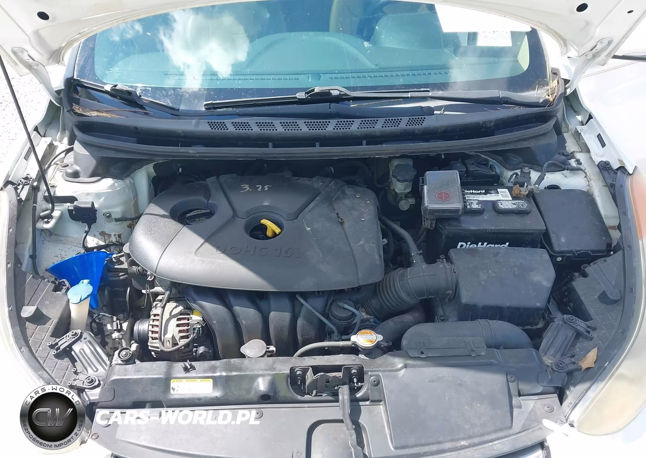 2012 Hyundai Elantra Limited VIN:5NPDH4AE7CH127363 - 10