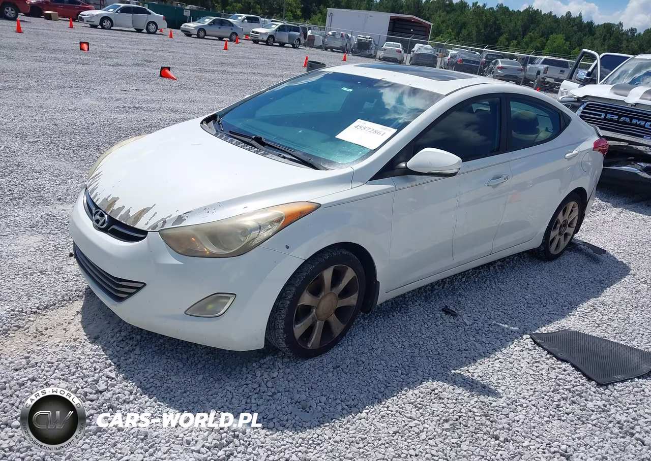2012 Hyundai Elantra Limited VIN:5NPDH4AE7CH127363 - 2