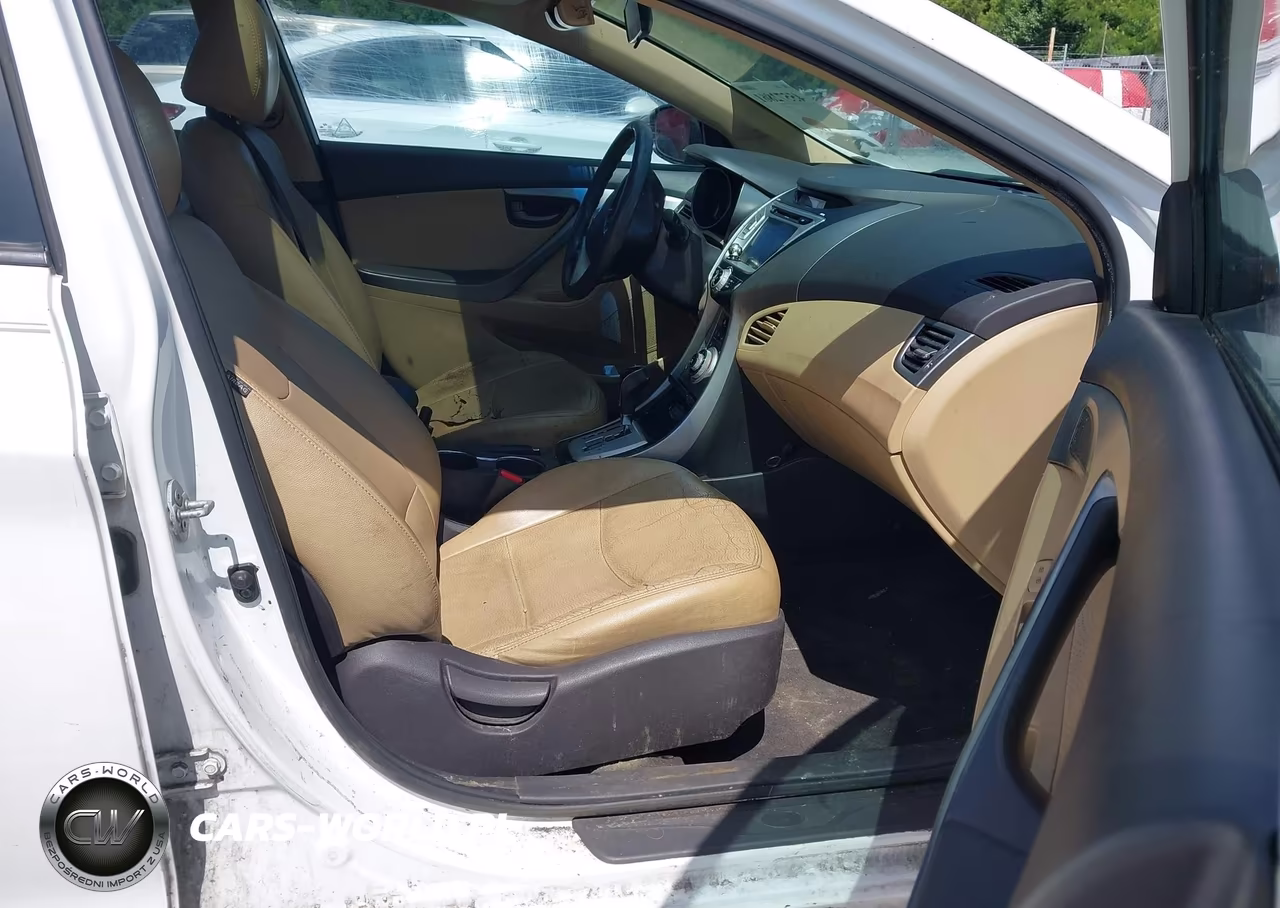 2012 Hyundai Elantra Limited VIN:5NPDH4AE7CH127363 - 5