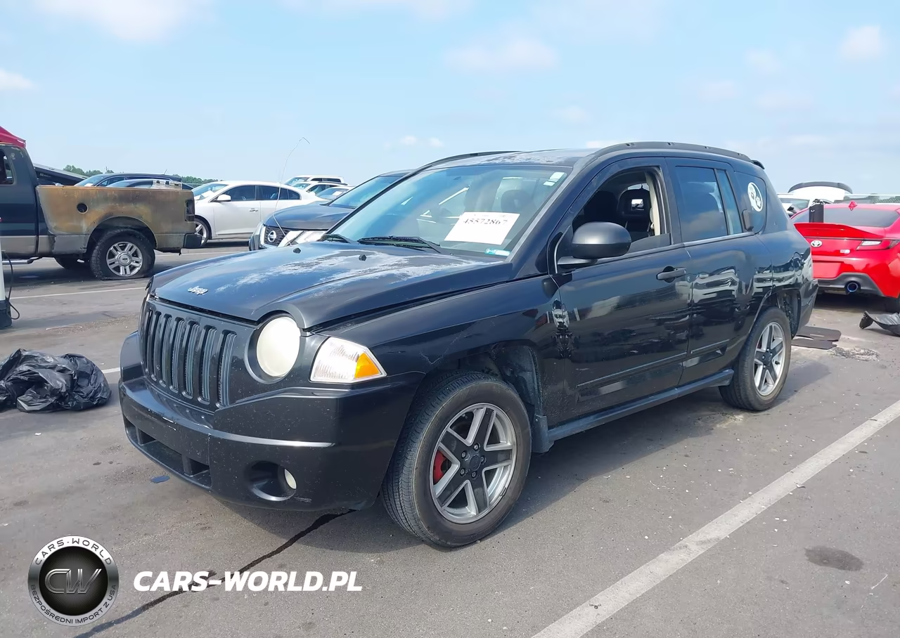 2008 Jeep Compass Sport VIN:1J8FT47028D767182 - 2