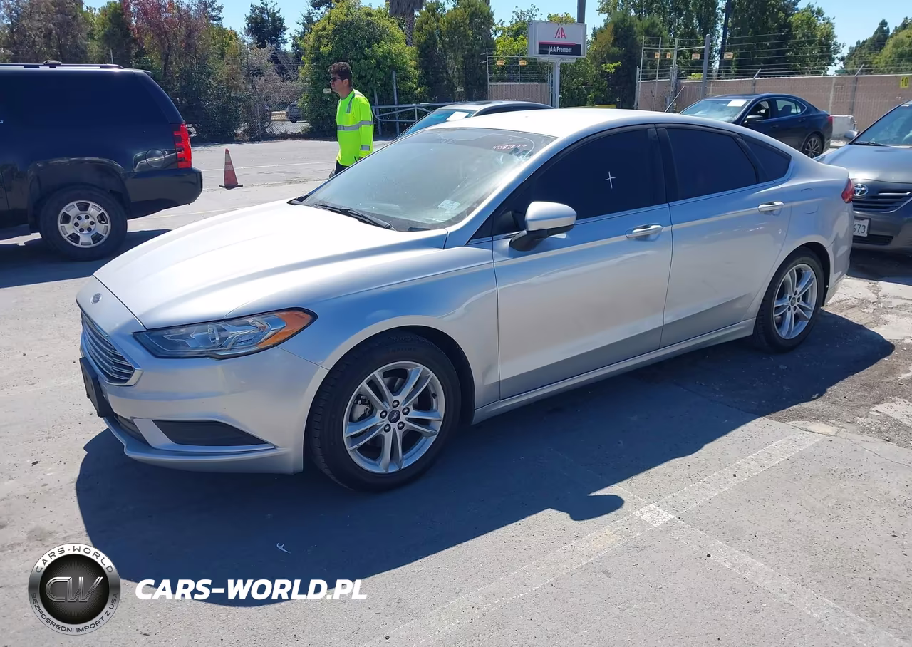 2018 Ford Fusion Se VIN:3FA6P0HD6JR168018 - 2