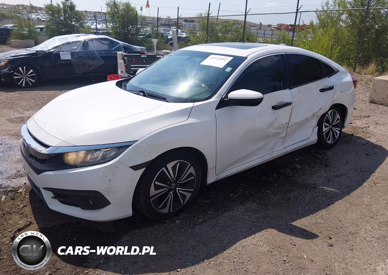 2016 Honda Civic Ex-L VIN:2HGFC1F70GH655665 - 2