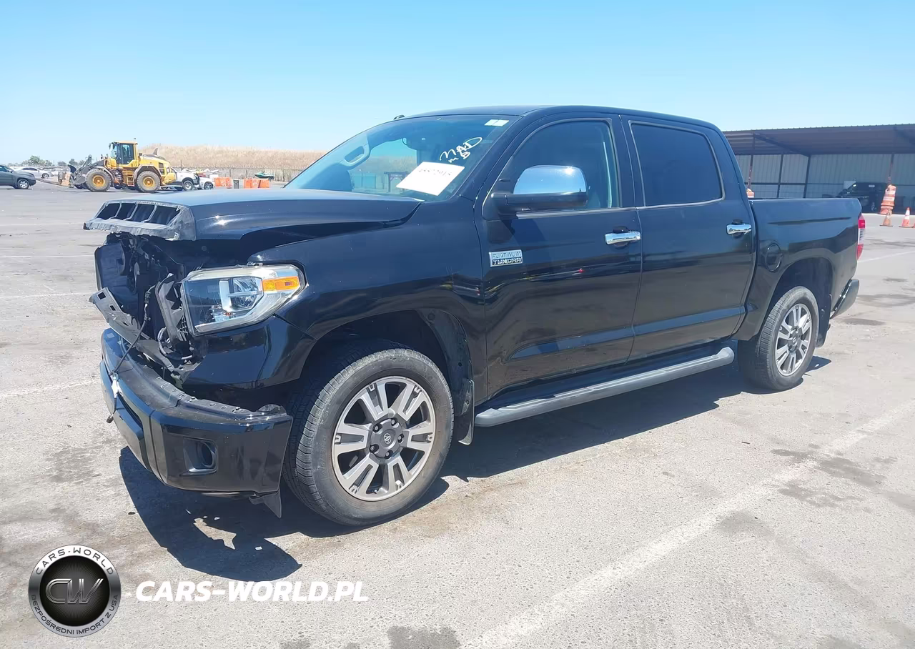 2018 Toyota Tundra Platinum 5.7L V8 VIN:5TFAY5F16JX764678 - 2