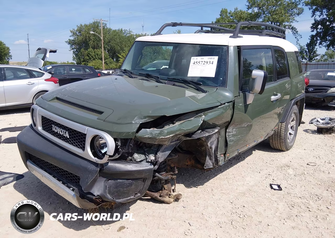 2014 Toyota Fj Cruiser VIN:JTEBU4BFXEK181752 - 2