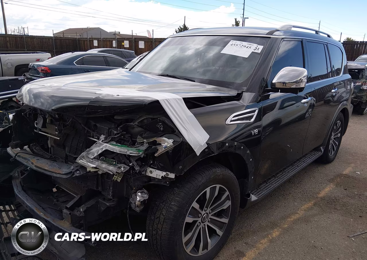2018 Nissan Armada Sl VIN:JN8AY2ND9J9059781 - 2