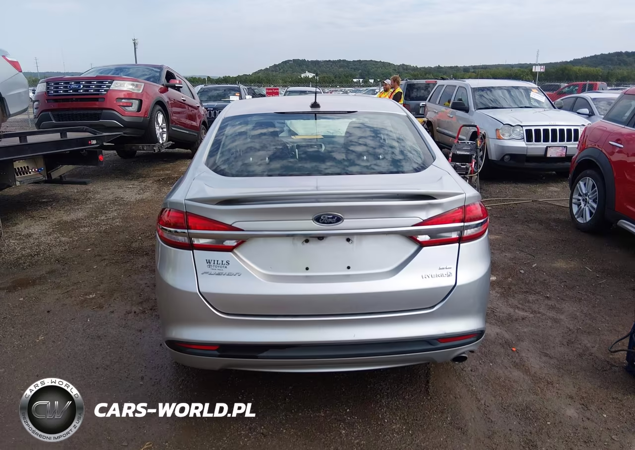 2017 Ford Fusion Hybrid Se VIN:3FA6P0LU4HR374570 - 17
