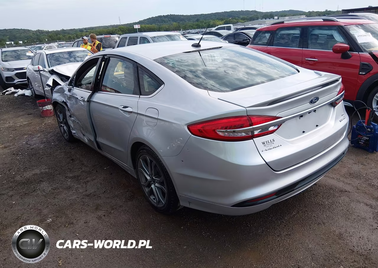2017 Ford Fusion Hybrid Se VIN:3FA6P0LU4HR374570 - 3