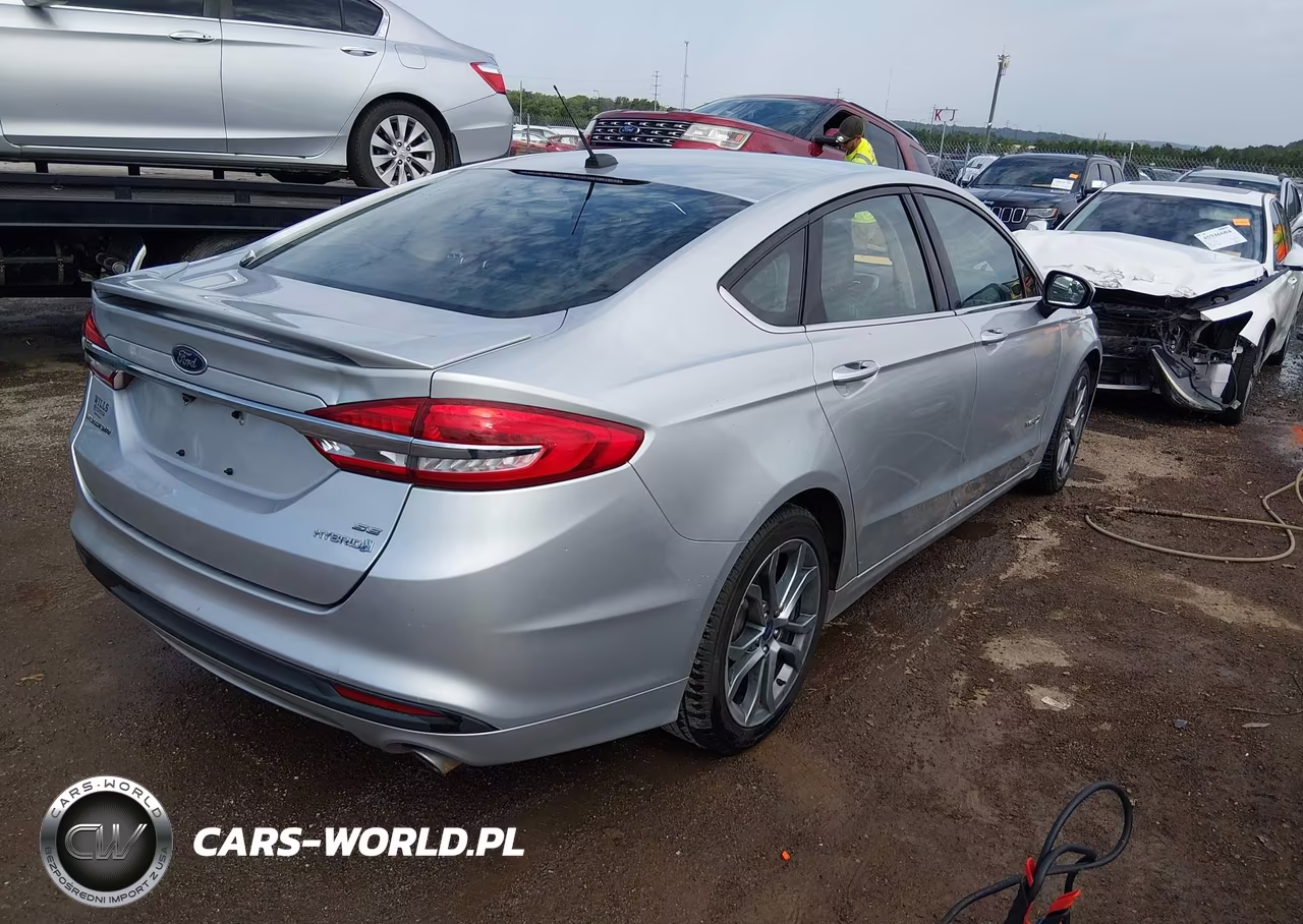 2017 Ford Fusion Hybrid Se VIN:3FA6P0LU4HR374570 - 4