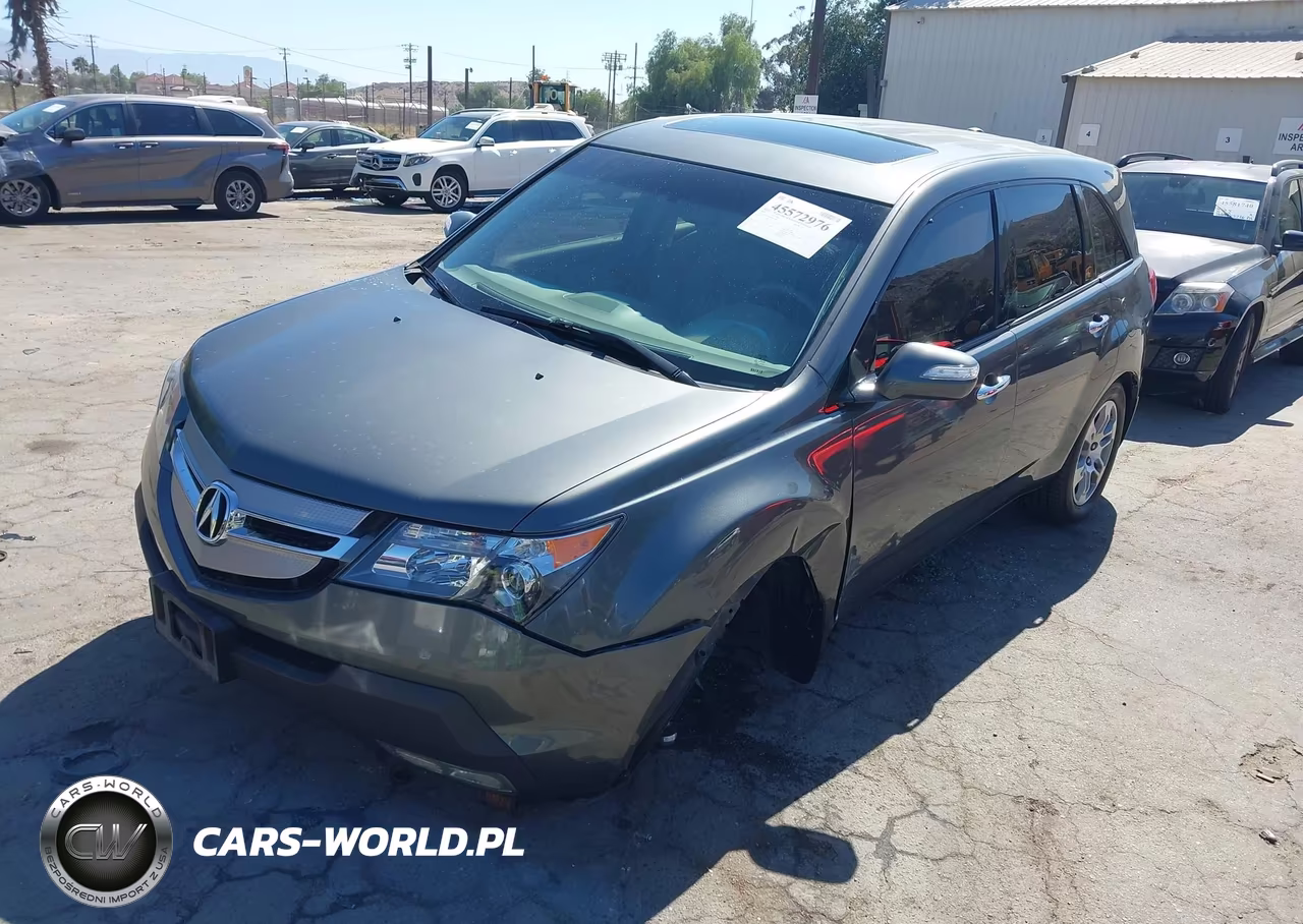 2008 Acura Mdx VIN:2HNYD282X8H518854 - 2