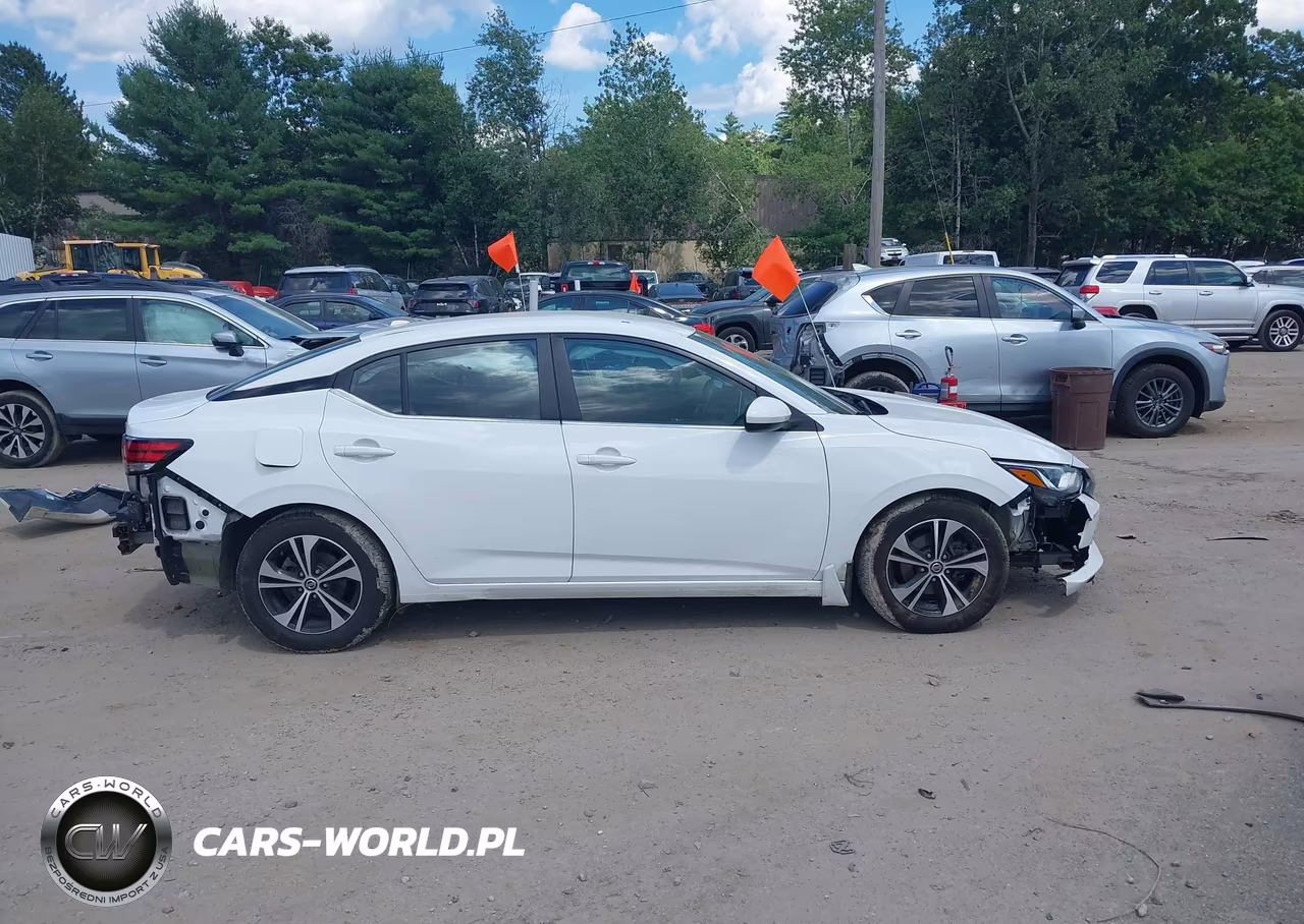 2021 Nissan Sentra Sv Xtronic Cvt VIN:3N1AB8CV5MY262504 - 14